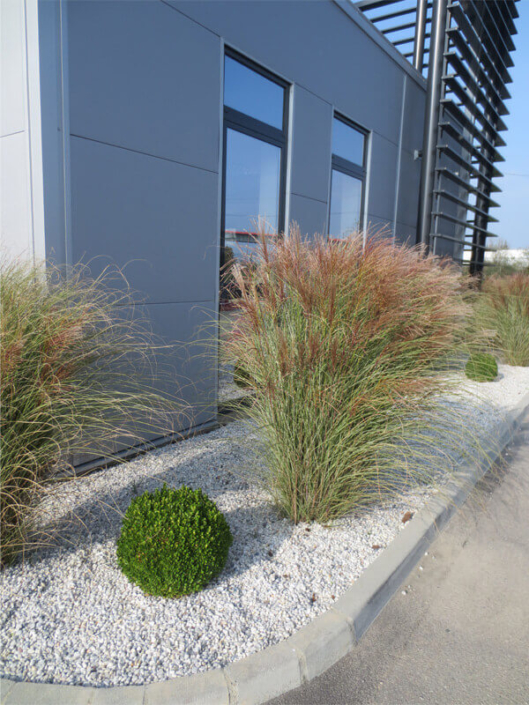 Aménagement de jardin, syndic de copropriété, création d'espaces verts, création de jardin pour les professionnels - Morisseau Paysagistes Nantes